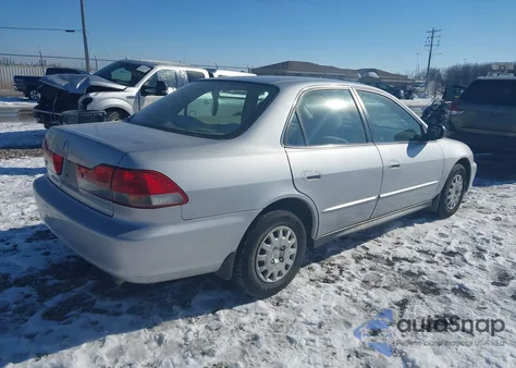 2001 Honda Accord Value Package from USA, damaged, VIN 1HGCF86691A076688